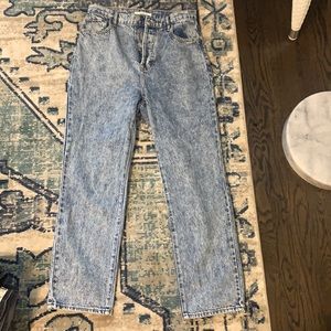 PacSun Acid Wash Straight Leg Jeans